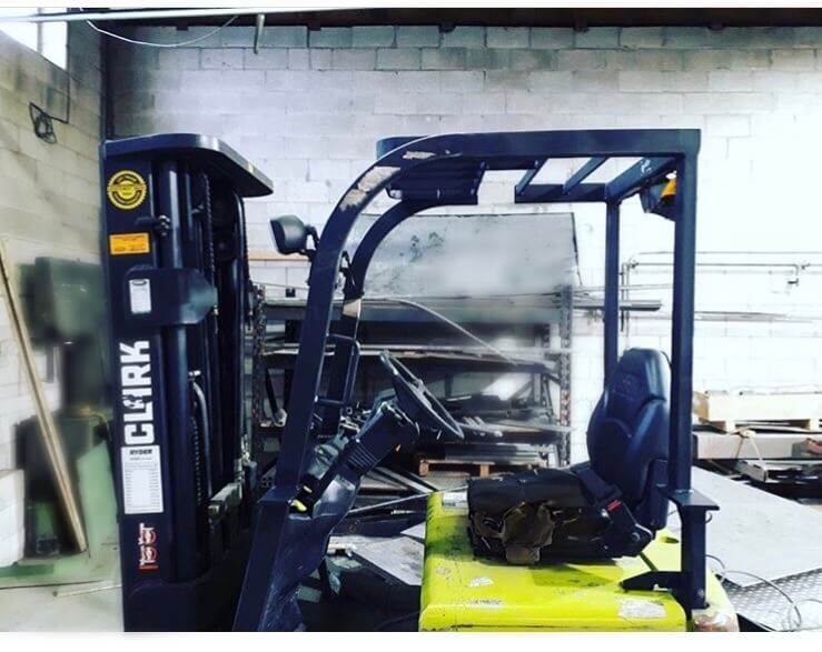 Overhead Guard Modifications